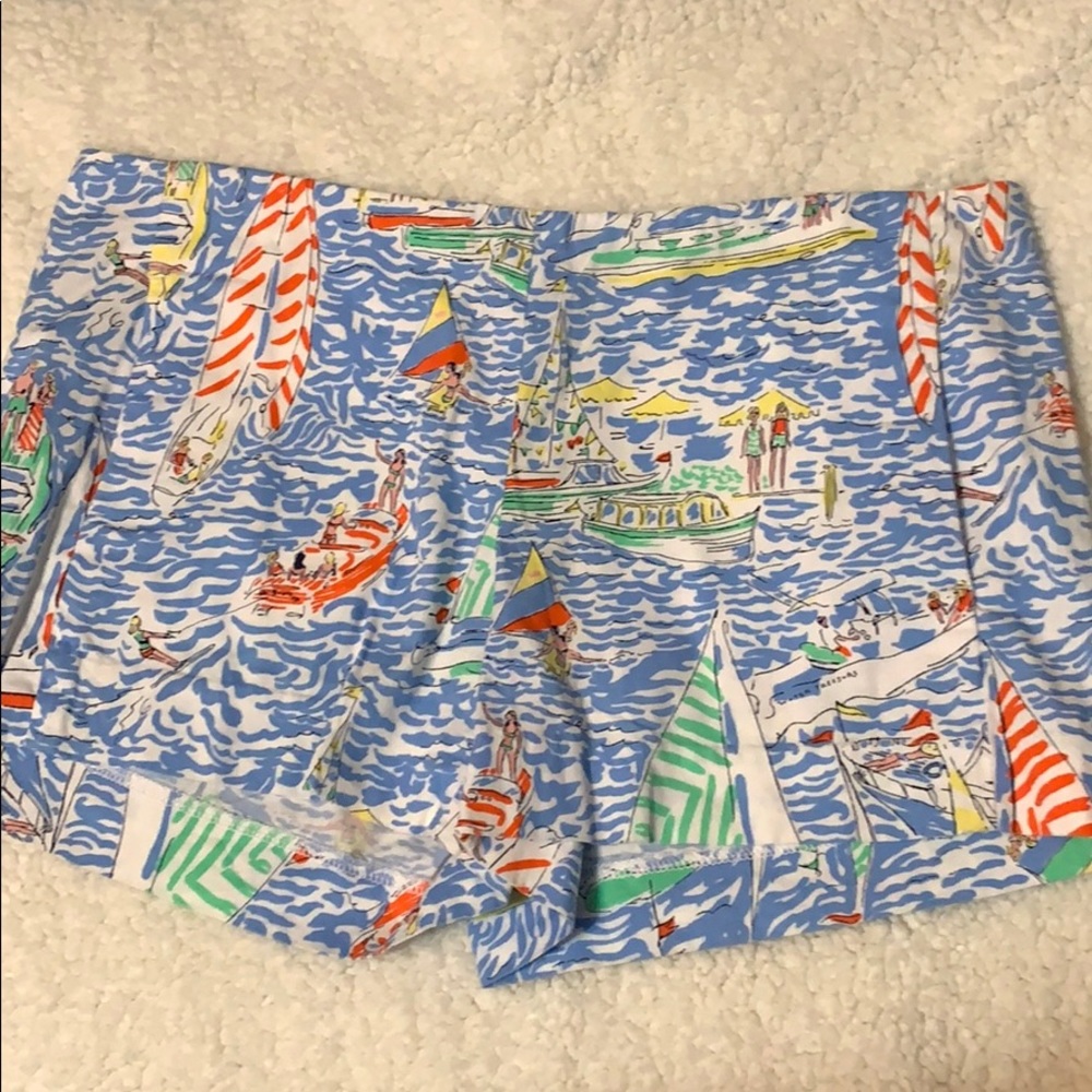 Lilly Pulitzer Sailboat Shorts